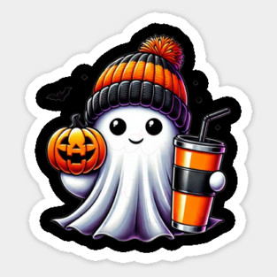 Halloween boo graphic Sticker