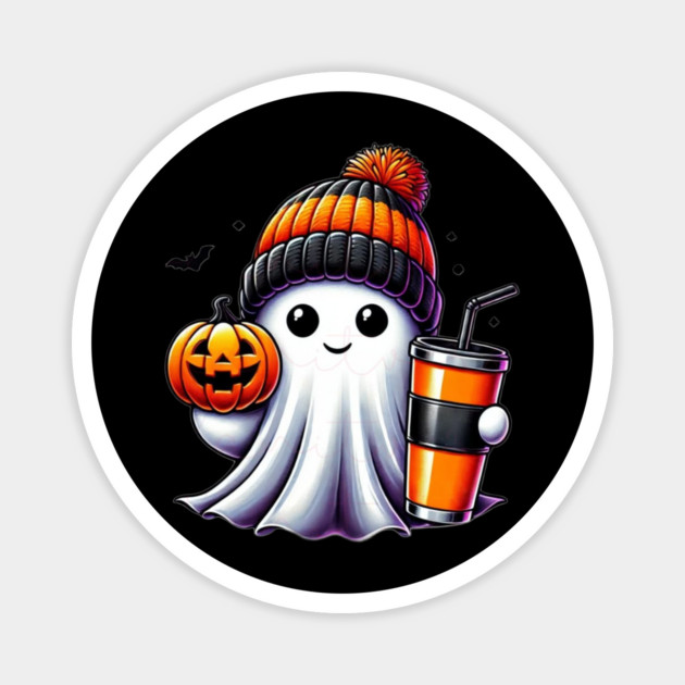 Halloween boo graphic Magnet by Graphic tees
