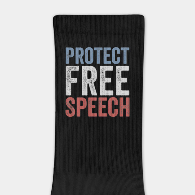 Protect Free Speech - Vintage First Amendment Constitutional Rights Political Design by ArtistTee ⭐⭐⭐⭐⭐