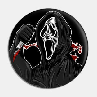 Ghostface Pin
