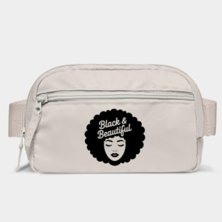 Afro Woman Black And Beautiful Black Pride Bag