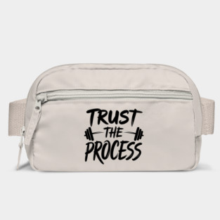 Motivational Quote Trust The Process Bag