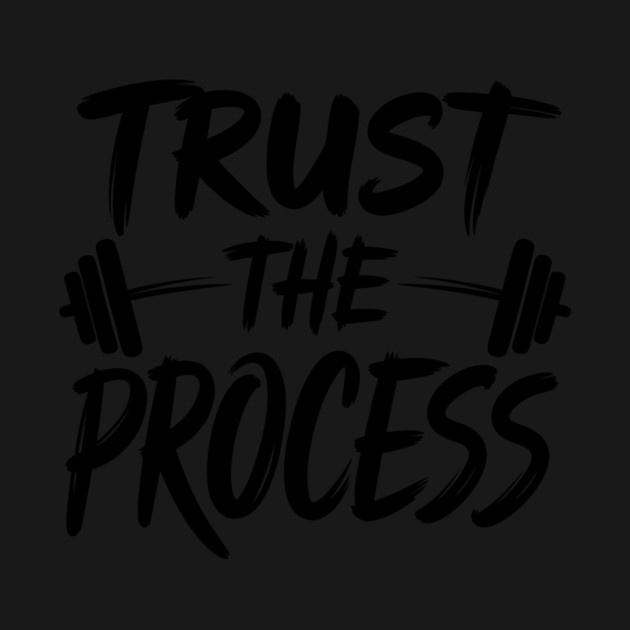 Motivational Quote Trust The Process by Rachel's Store 6