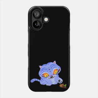 Halloween Derpy Playing with Plant Vase Phone Case