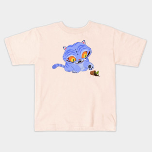 Halloween Derpy Playing with Plant Vase Kids T-Shirt