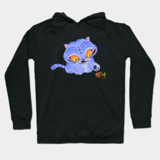 Halloween Derpy Playing with Plant Vase Hoodie