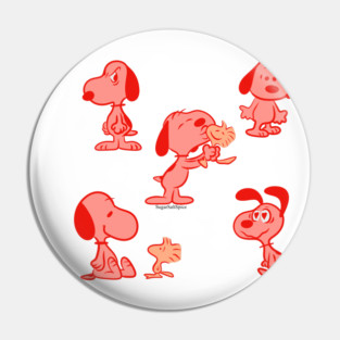 Snoopy Red Pin