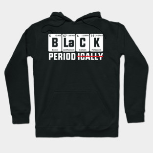 Black Period Hoodie