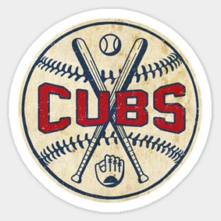 Cubs Chicago 1 Sticker