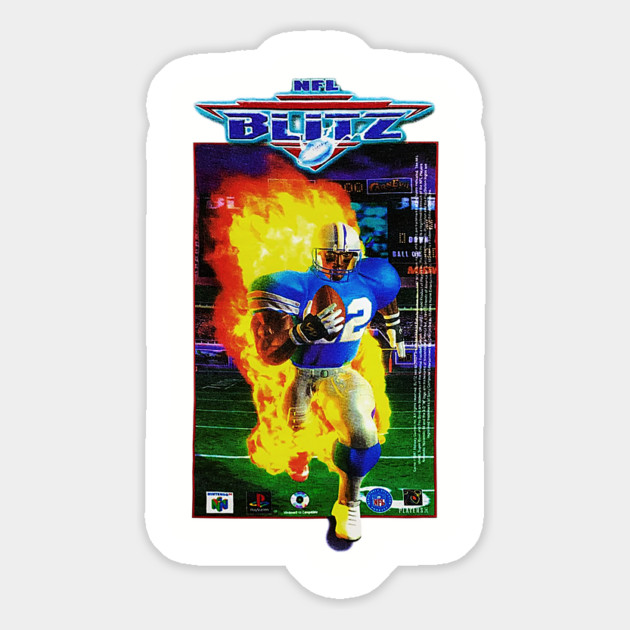 Football Blitz - Video Game Magnet by nicklower