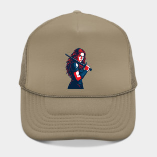 Female Empowerment  Red Sonja Hat