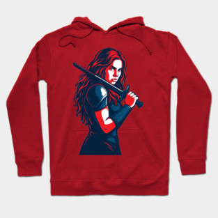 Female Empowerment  Red Sonja Hoodie