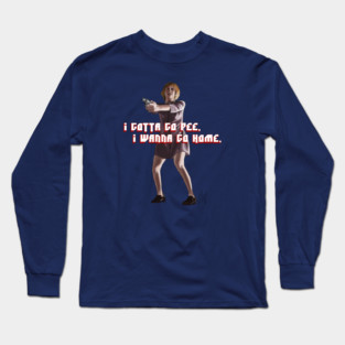 Pulp Fiction: I gotta go pee Long Sleeve T-Shirt