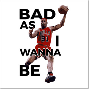 Dennis-Rodman Posters and Art
