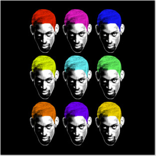Dennis-Rodman Posters and Art