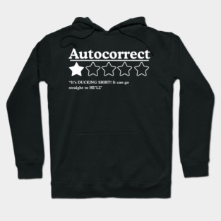Autocorrect Hoodie