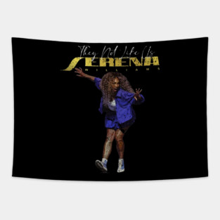 Serena Williams Crip Walk Tapestry