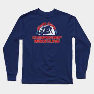 World Class Championship Wrestling Logo Long Sleeve T-Shirt