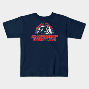 World Class Championship Wrestling Logo Kids T-Shirt