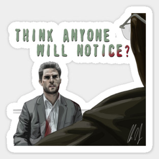 Collateral: Vincent on a Train Sticker