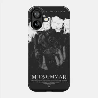 Midsommar Black And White Phone Case