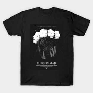 Midsommar Black And White T-Shirt