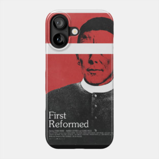 First Reformed Red Phone Case
