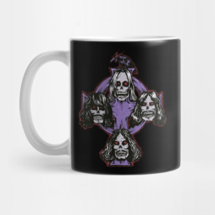 Black skull sabbath Mug