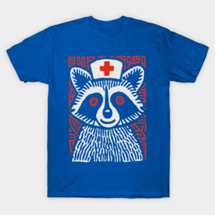 Raccoon Nurse | The Midnight Medic T-Shirt