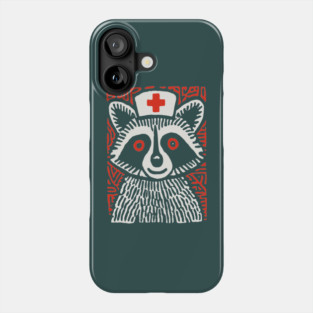 Raccoon Nurse | The Midnight Medic Phone Case