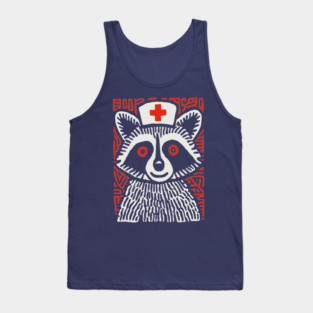 Raccoon Nurse | The Midnight Medic Tank Top