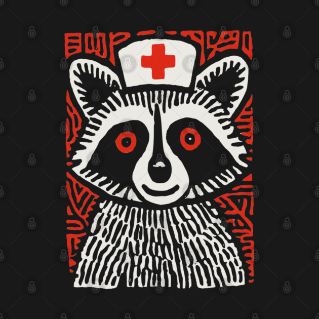 Raccoon Nurse | The Midnight Medic by TuncGK
