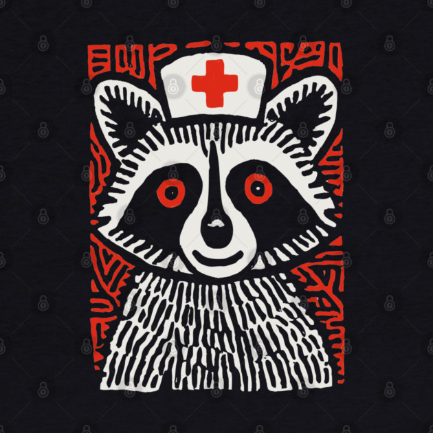 Raccoon Nurse | The Midnight Medic by TuncGK
