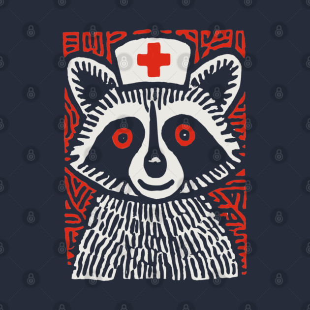Raccoon Nurse | The Midnight Medic by TuncGK