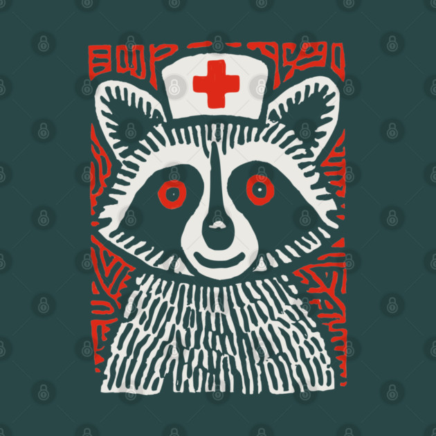 Raccoon Nurse | The Midnight Medic by TuncGK