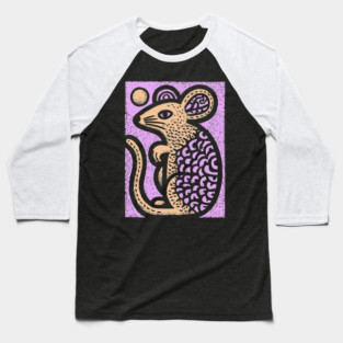 Year of the Rat | Pastel Chinese Zodiac Baseball T-Shirt