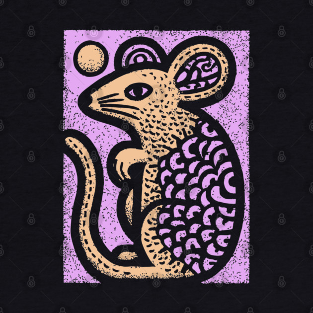 Year of the Rat | Pastel Chinese Zodiac by TuncGK