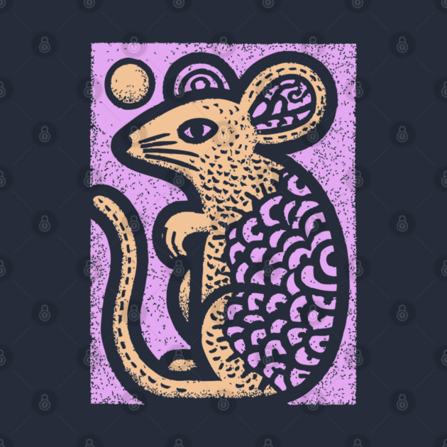 Year of the Rat | Pastel Chinese Zodiac by TuncGK