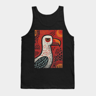 Seaside Seagull | The Coastal Drifter Tank Top