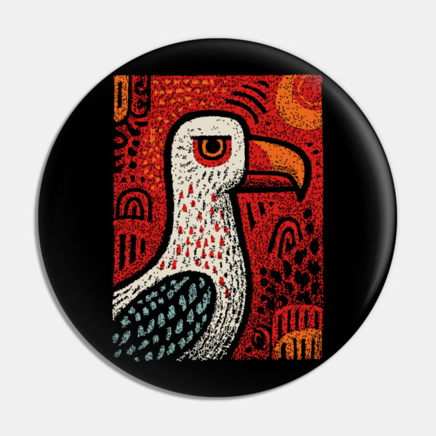 Seaside Seagull | The Coastal Drifter Pin by TuncGK