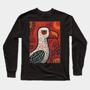 Seaside Seagull | The Coastal Drifter Long Sleeve T-Shirt
