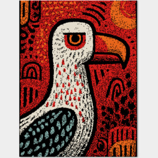 Seaside Seagull | The Coastal Drifter Posters and Art