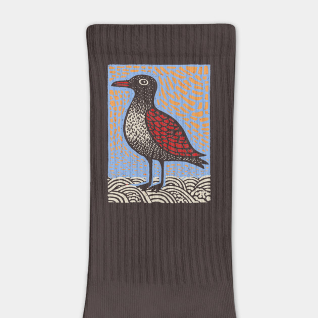 Folk Art Seagull | The Chip Thief of the Pier by TuncGK