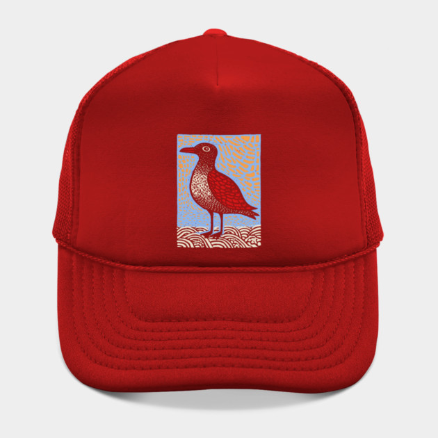 Folk Art Seagull | The Chip Thief of the Pier by TuncGK