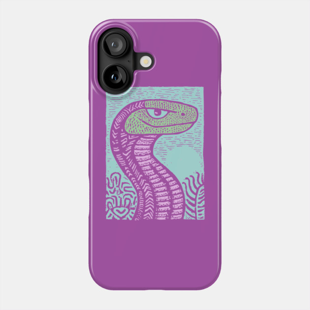 Serpentine Deceiver | The Garden of Eden Serpent Phone Case by TuncGK