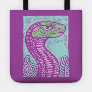 Serpentine Deceiver | The Garden of Eden Serpent Tote
