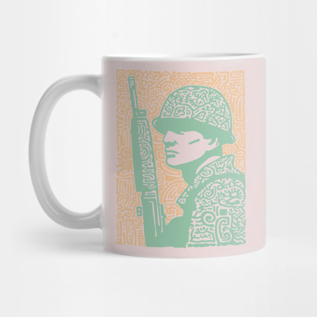 Abstract Soldier | The Stoic Infantryman by TuncGK