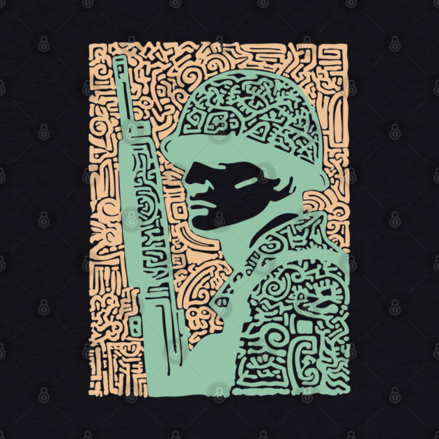 Abstract Soldier | The Stoic Infantryman by TuncGK