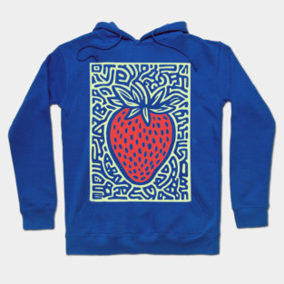 Psychedelic Strawberry | The Summer Solstice Fruit Hoodie