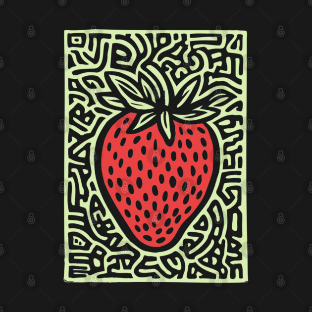 Psychedelic Strawberry | The Summer Solstice Fruit by TuncGK